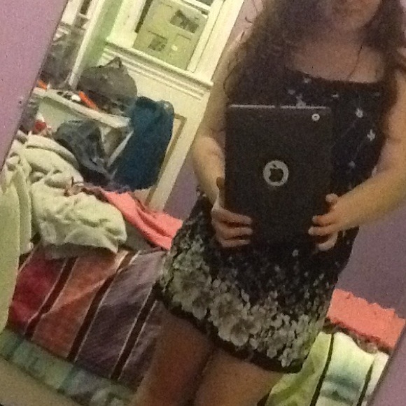 Black and white sun dress <3 - Picture 2 of 4