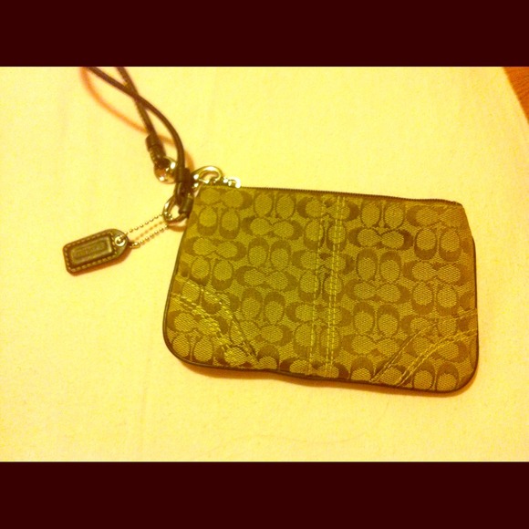 Coach wristlet