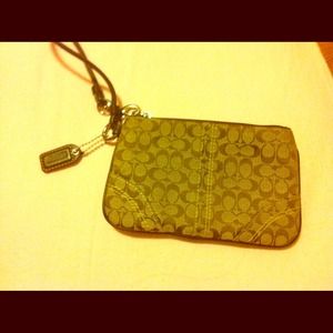 Coach wristlet