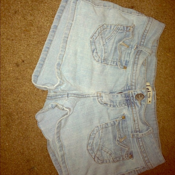 Cute light blue shorts 