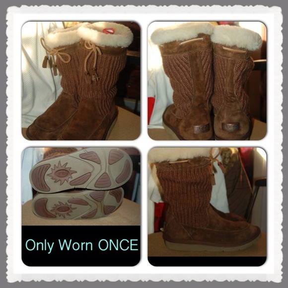 UGG Boots - Push down knit trend💯% Authentic UGGs!