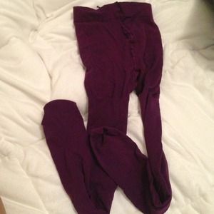 Purple tights
