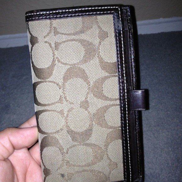 Authentic Coach checkbook