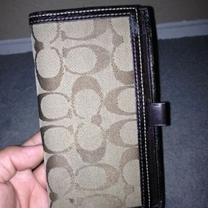 Authentic Coach checkbook