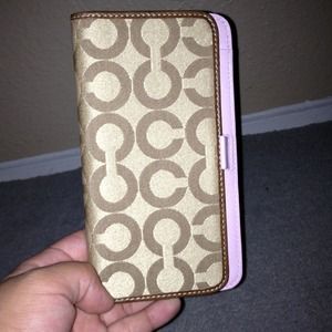 Authentic Coach checkbook