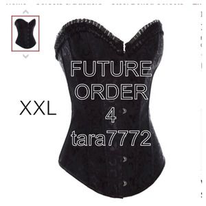 Embroidered Burlesque Steel Boned Corset