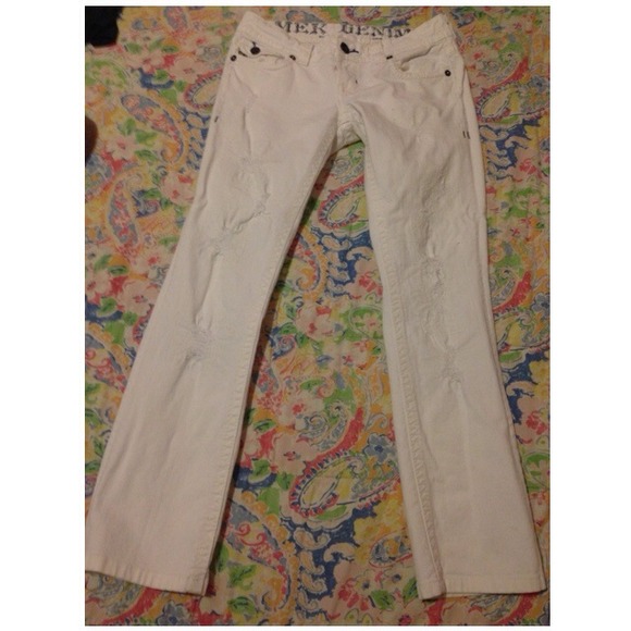 Mek Denim Destroyed Jeans