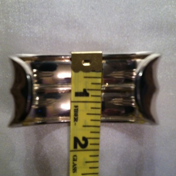 Silver TAXCO cuff bracelet - Picture 2 of 4