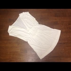 Banana Republic Cream Top.