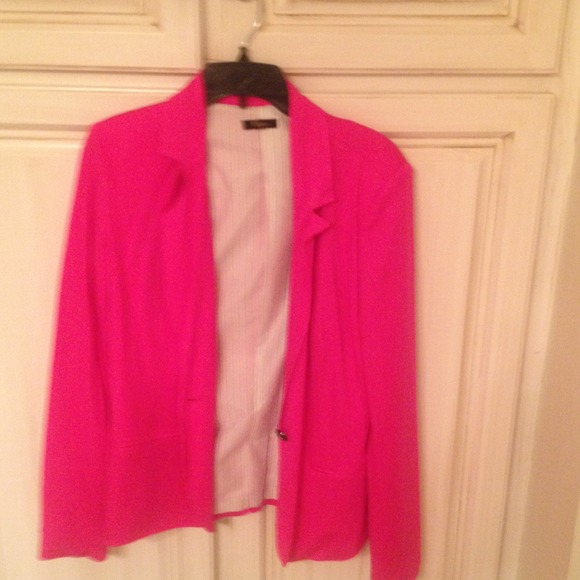 Hot Pink Spring Blazer