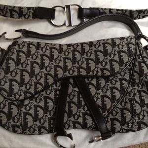 Authentic Christian Dior Saddle bag