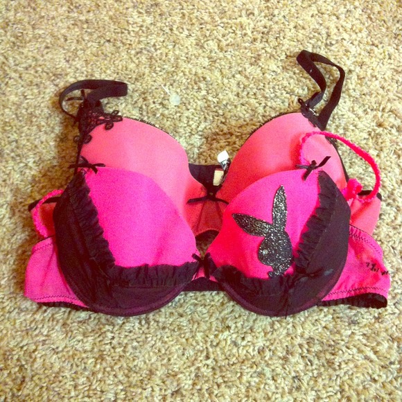 🔵Reduce🔵Bundle Playboy Hot pink bras
