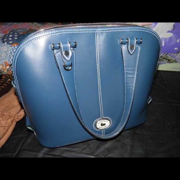 Sold-DOONEY & BOURKE BLUE PURSE