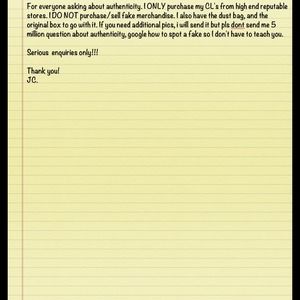 Christian Louboutins