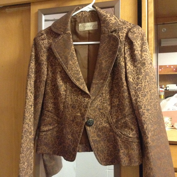 Gold blazer - Picture 1 of 2