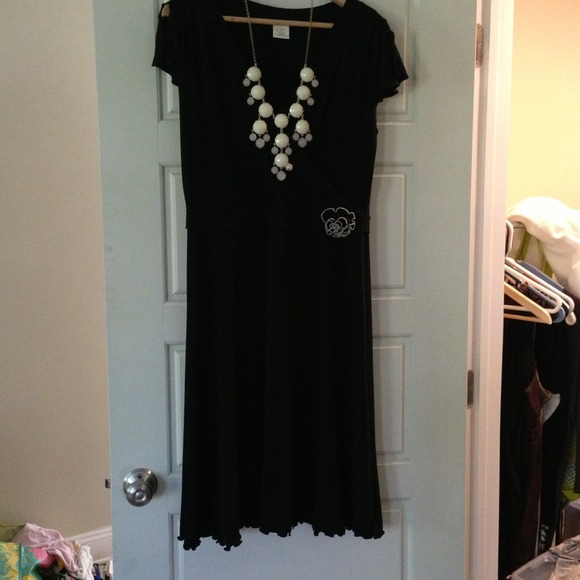 Max Studio faux wrap dress