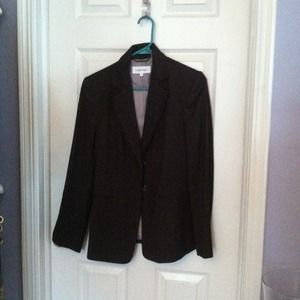 Chocolate suit.  Beautiful !