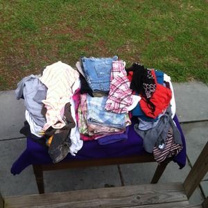 All kinds of womens clothes