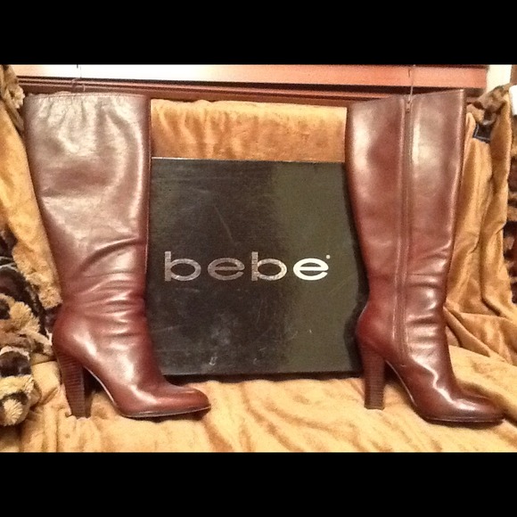 Bebe knee high boots