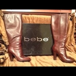 Bebe knee high boots