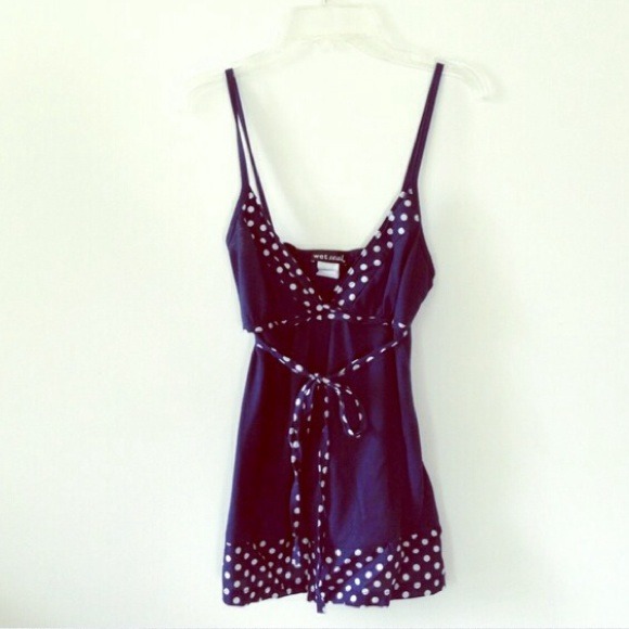 • Wet Seal Polka Dot Tank Top • - Picture 4 of 4