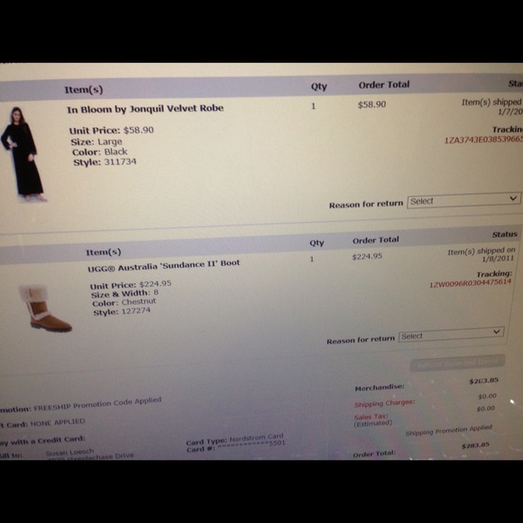 Proof of authenticity of Ugg boots!