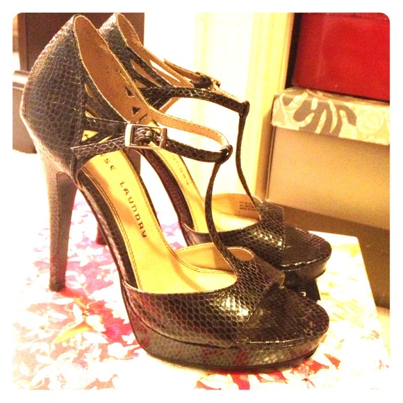 T-strap heels by Chinese Laundry