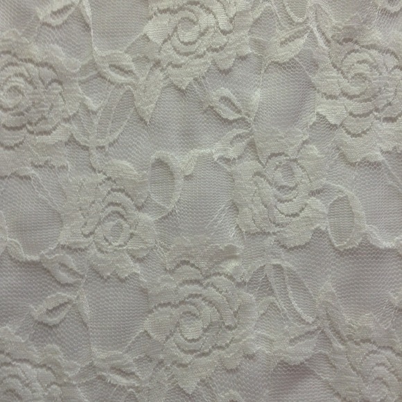 SOLD! Floral Lace Mini Dress - Picture 2 of 3