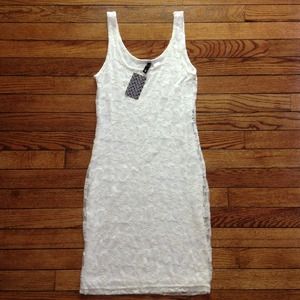 SOLD! Floral Lace Mini Dress