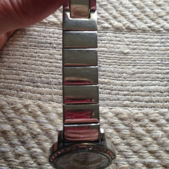Silver Fossil watch