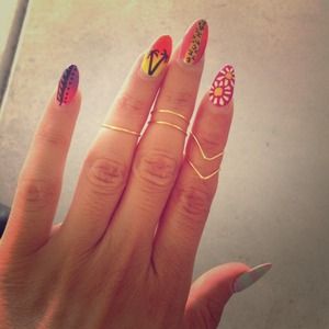 BUY NOW! Knuckle rings, set of 3