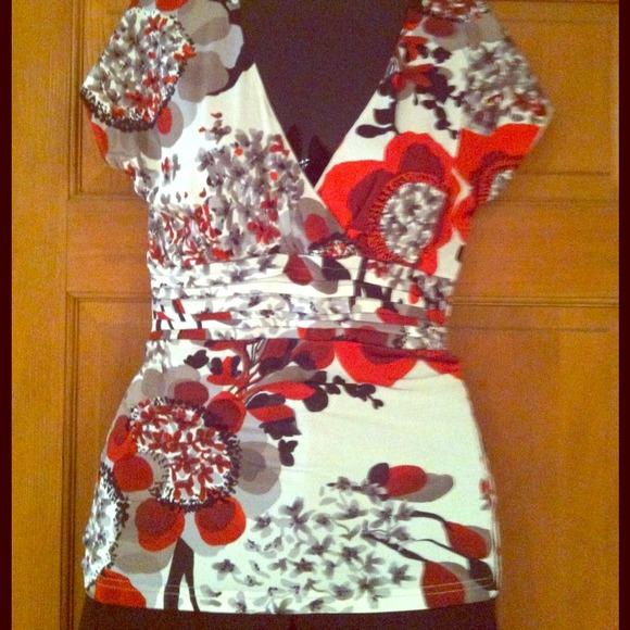 SOLD. In bundle. Silky knit top.