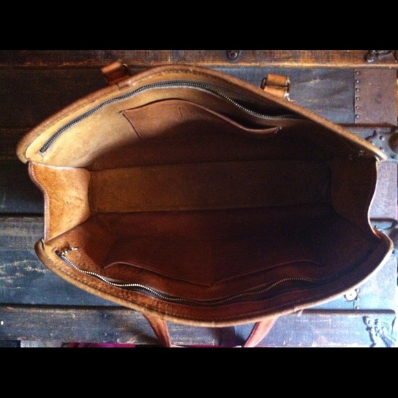 Coach | Vintage Rare NYC Made Full Grain Leather-Bag - Picture 2 of 3