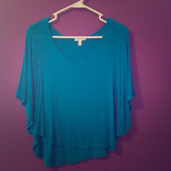 Electric blue flow top from Delia's