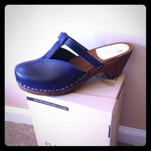 Blue Clogs! Made in Sweden