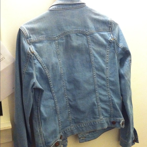 Comptoir des Cotonniers washed out denim jacket - Picture 2 of 3