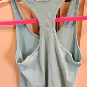 Lululemon racerback tank light blue