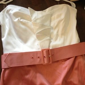 BUndle Pink & white dress and BKE top