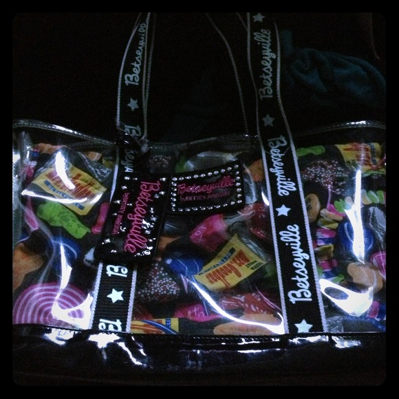 Betsey Johnson candy hand bag (used)