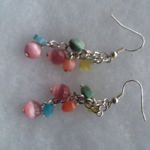 Bright pastel danglers!
