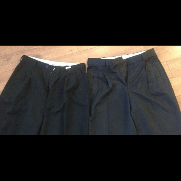 🚫🚫🚫SOLD🚫🚫🚫Mens Black Slacks - Picture 2 of 3