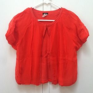 J.Crew Chiffon Cardigan