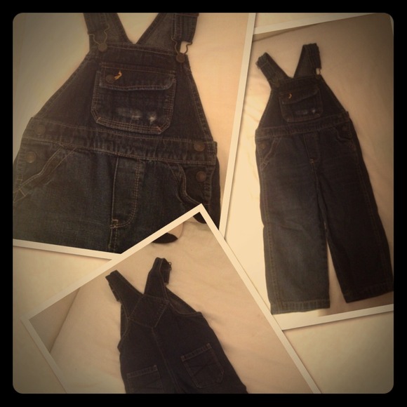 Boys 2t Oshkosh overalls NWOT