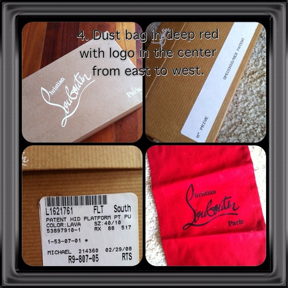 💢How to tell Authentic Christian Loubotin Shoes💢 - Picture 3 of 4