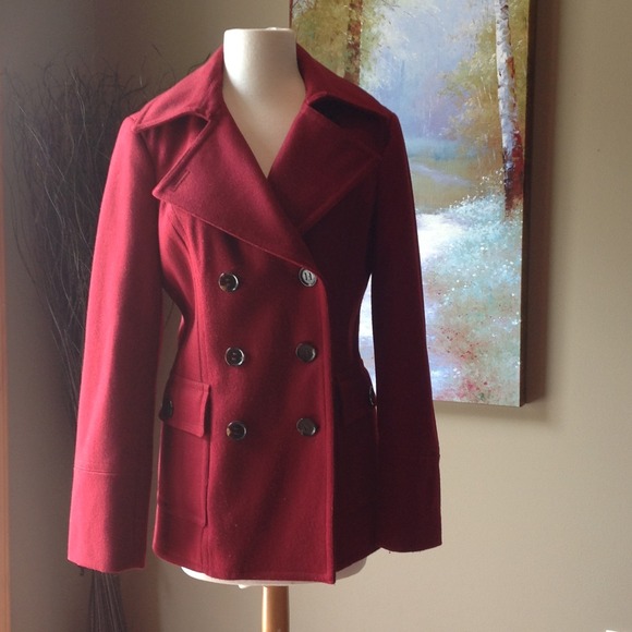 Calvin Klein wool peacoat!