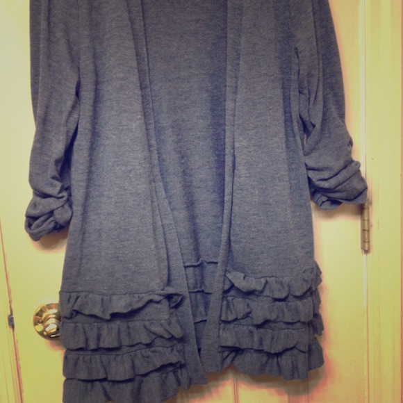 SOLDWhite House Black Market gray sweater