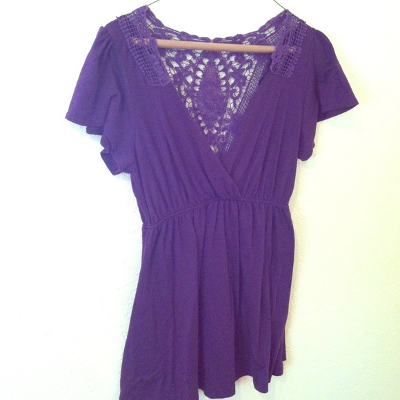 Purple maturity top