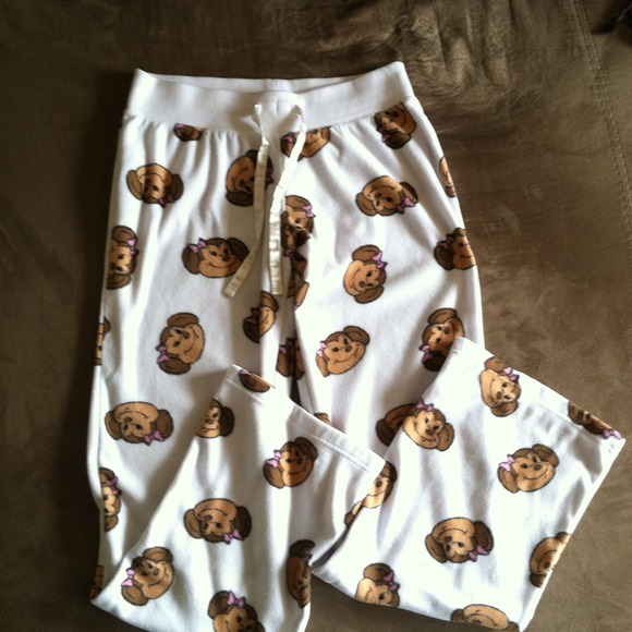 Aeropostale sleep pants with monkey print