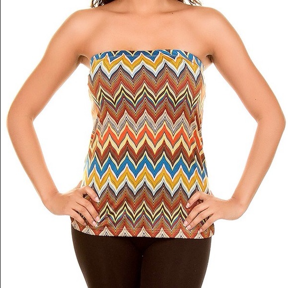 Size large chevron top - last one!
