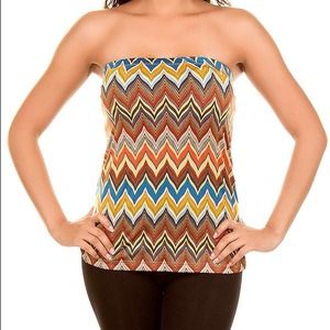 Size large chevron top - last one!
